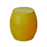 Taburet galben din plastic Ø39,5x41,5 cm Zitrone Boltze